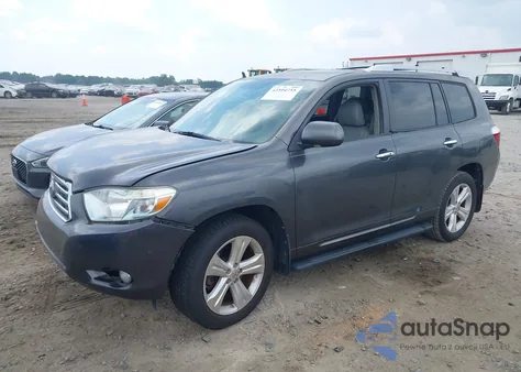 2008 Toyota Highlander Limited из США, поврежденный, VIN JTEES42A882028640